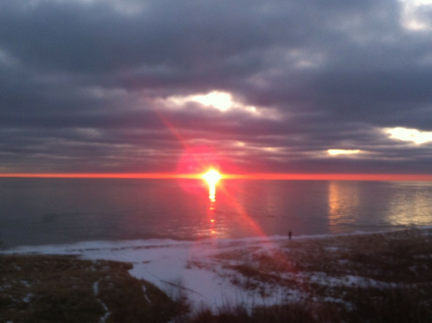 Racine sunrise